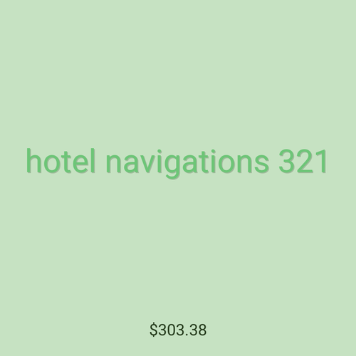hotel navigations 321