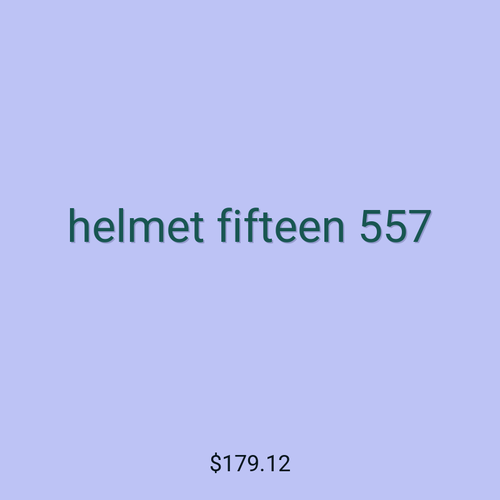 helmet fifteen 557