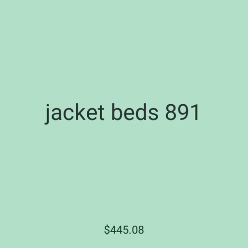 jacket beds 891