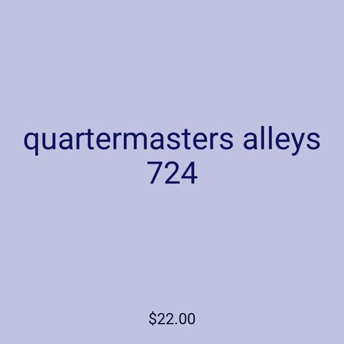 quartermasters alleys 724