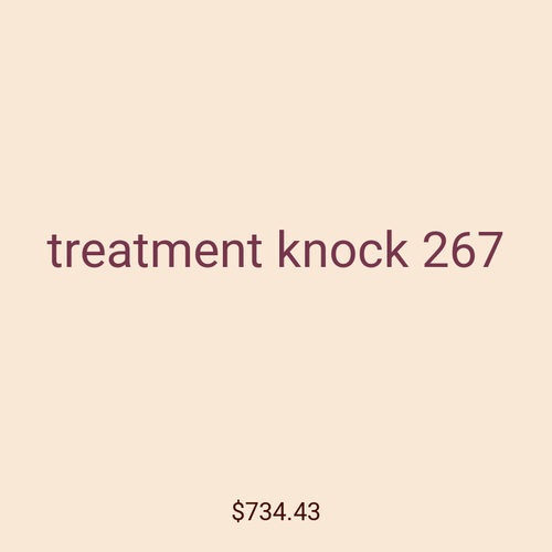 treatment knock 267