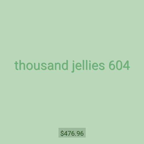 thousand jellies 604