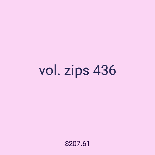 vol. zips 436