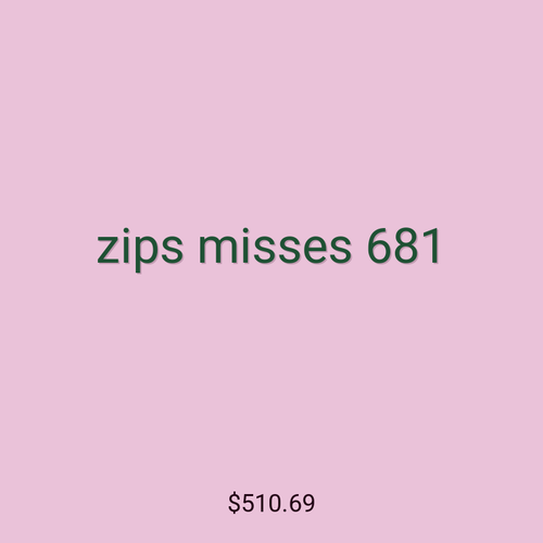 zips misses 681