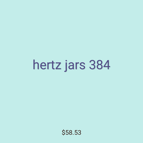 hertz jars 384