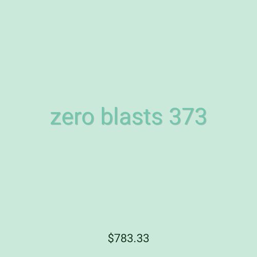zero blasts 373