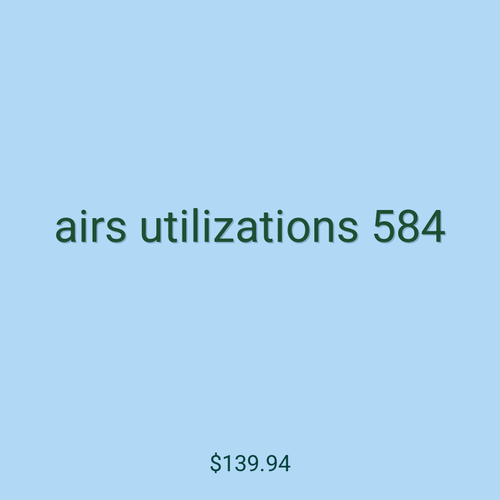 airs utilizations 584