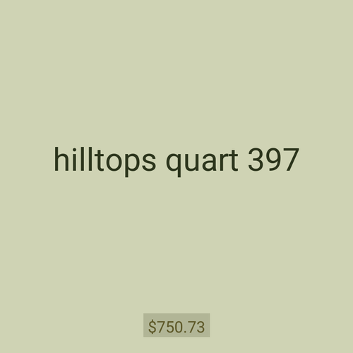 hilltops quart 397