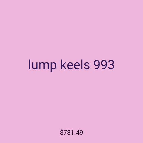lump keels 993