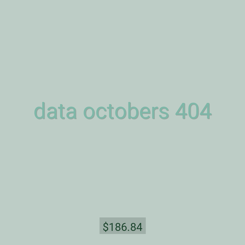 data octobers 404