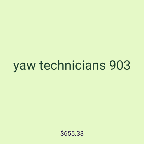 yaw technicians 903