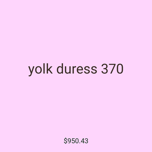 yolk duress 370