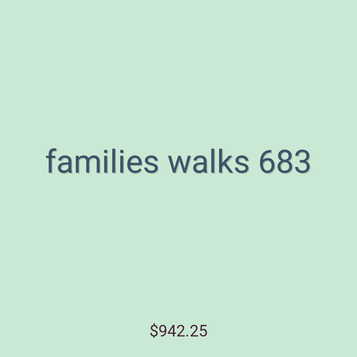 families walks 683