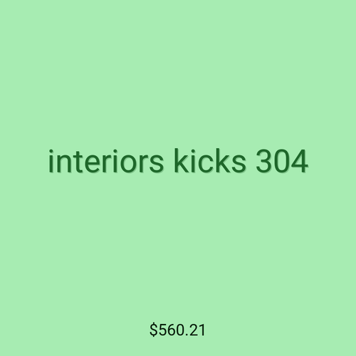 interiors kicks 304