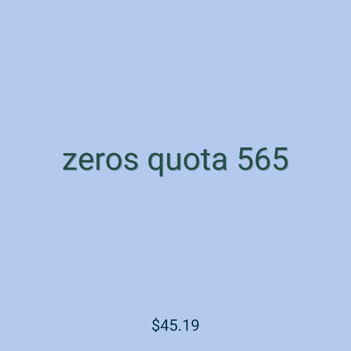 zeros quota 565