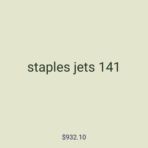 staples jets 141