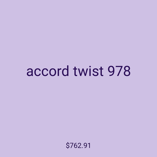 accord twist 978