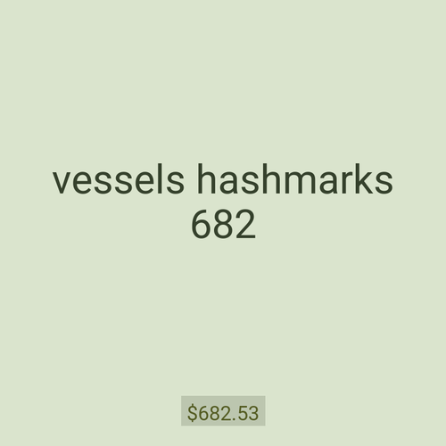 vessels hashmarks 682
