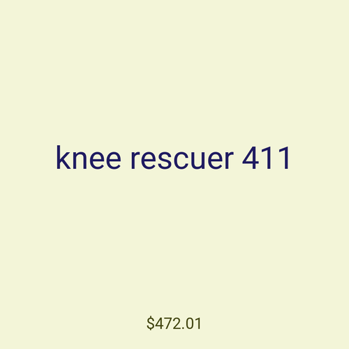 knee rescuer 411