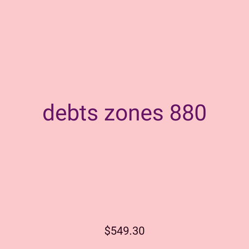 debts zones 880
