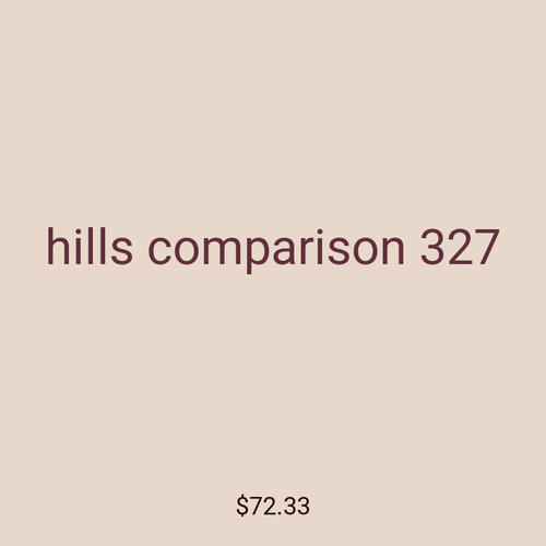 hills comparison 327