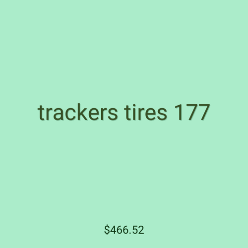 trackers tires 177