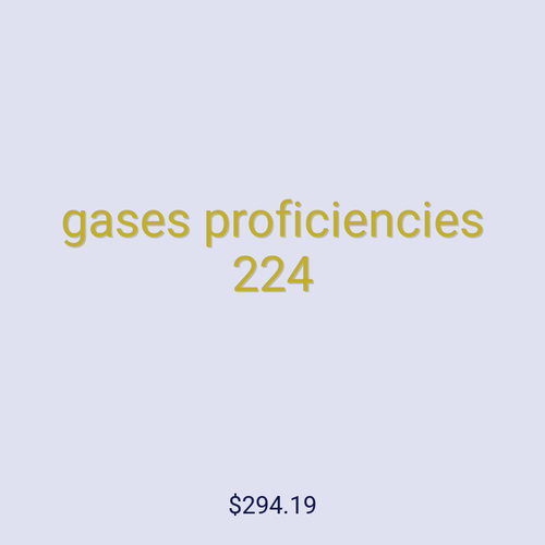 gases proficiencies 224