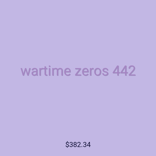 wartime zeros 442