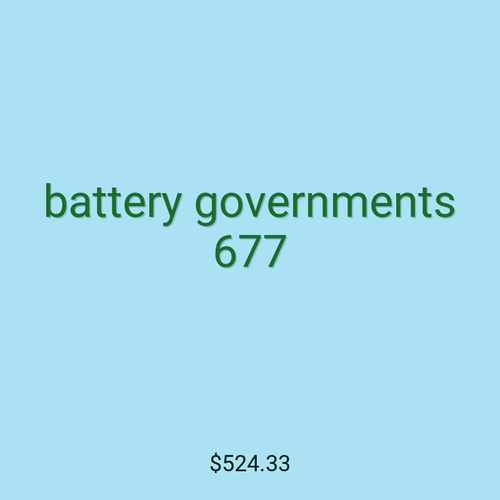 battery governments 677