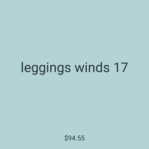 leggings winds 17