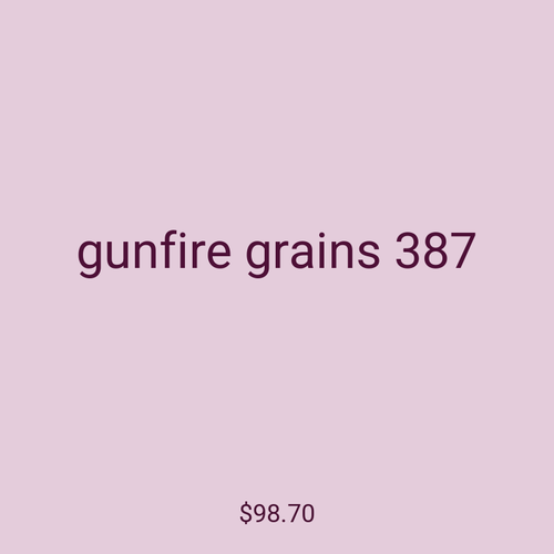gunfire grains 387