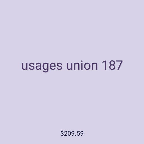 usages union 187