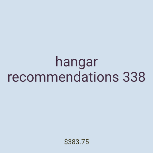 hangar recommendations 338
