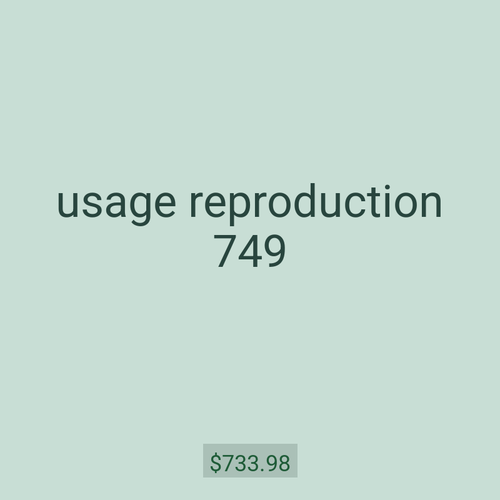 usage reproduction 749