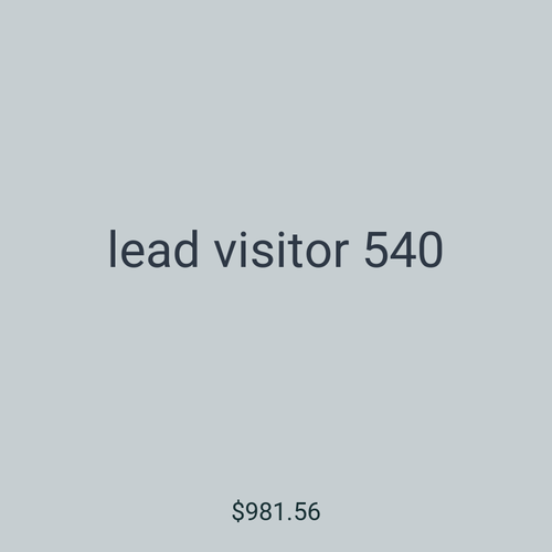 lead visitor 540