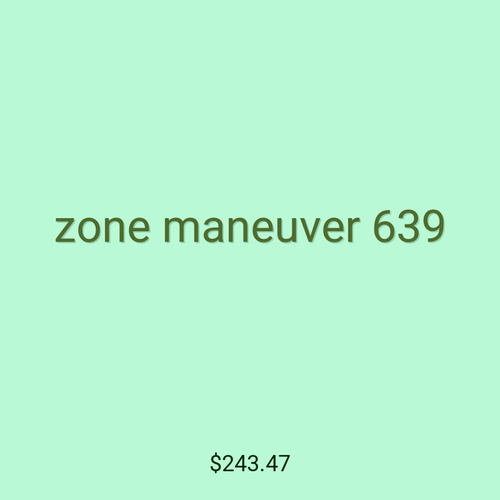 zone maneuver 639