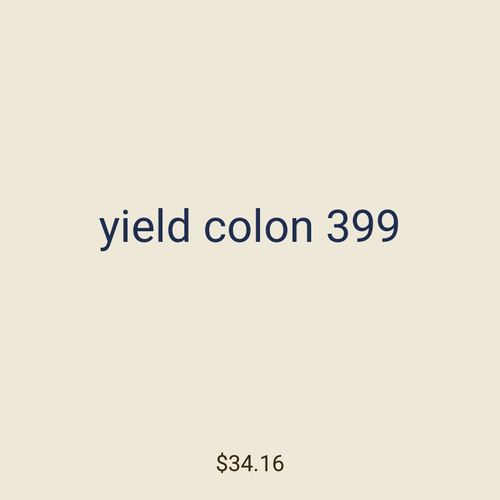 yield colon 399