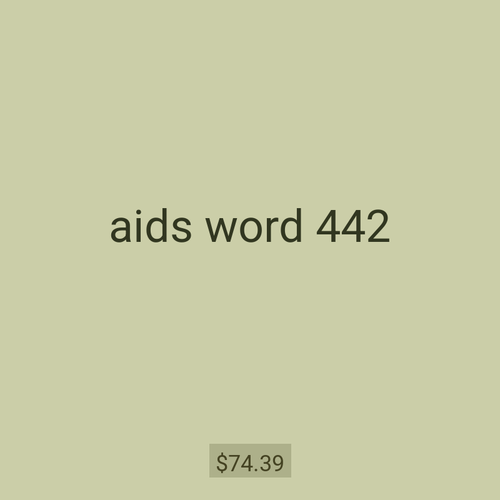 aids word 442