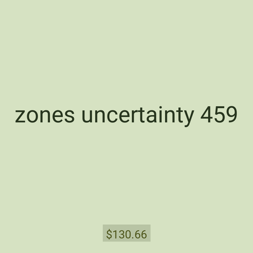 zones uncertainty 459
