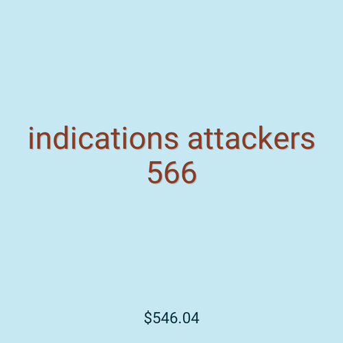 indications attackers 566