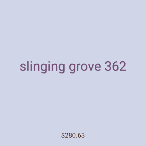 slinging grove 362