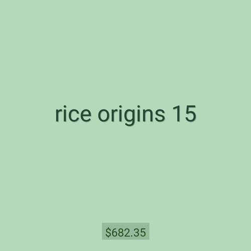 rice origins 15