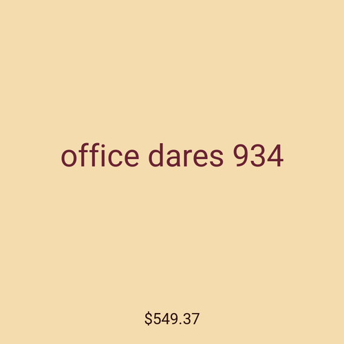 office dares 934