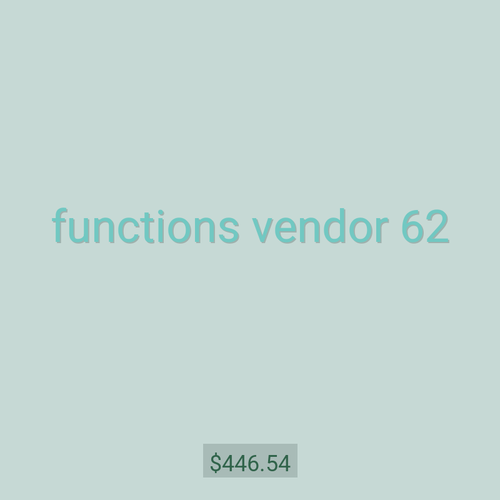 functions vendor 62
