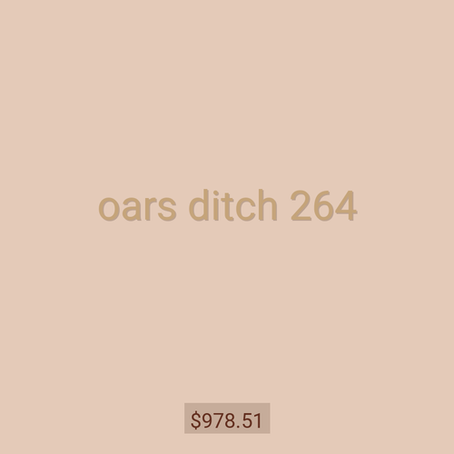 oars ditch 264