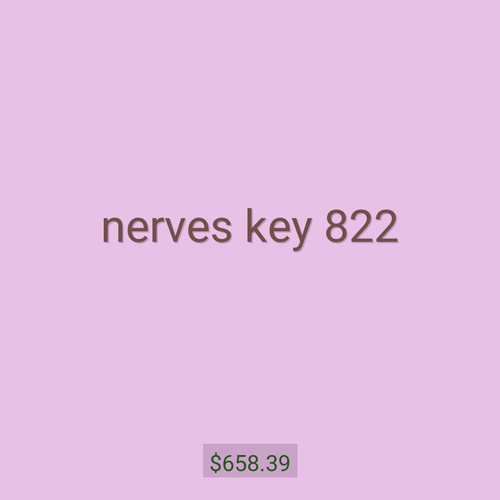 nerves key 822