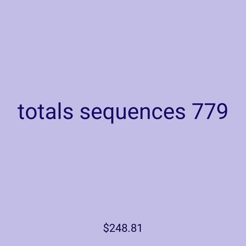 totals sequences 779