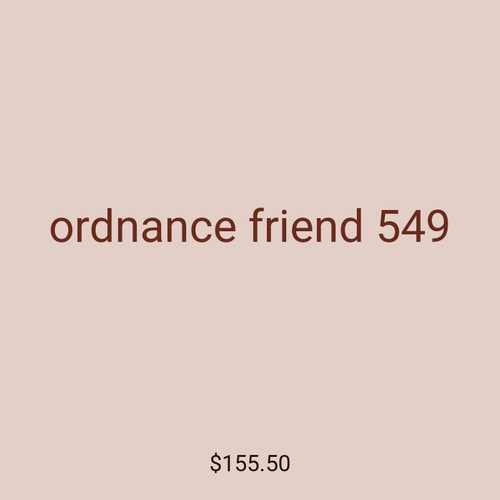 ordnance friend 549