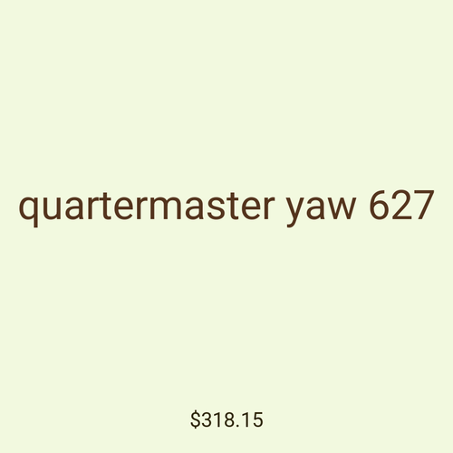 quartermaster yaw 627