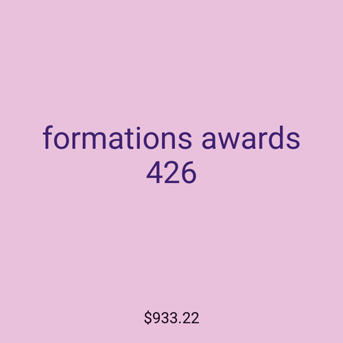 formations awards 426